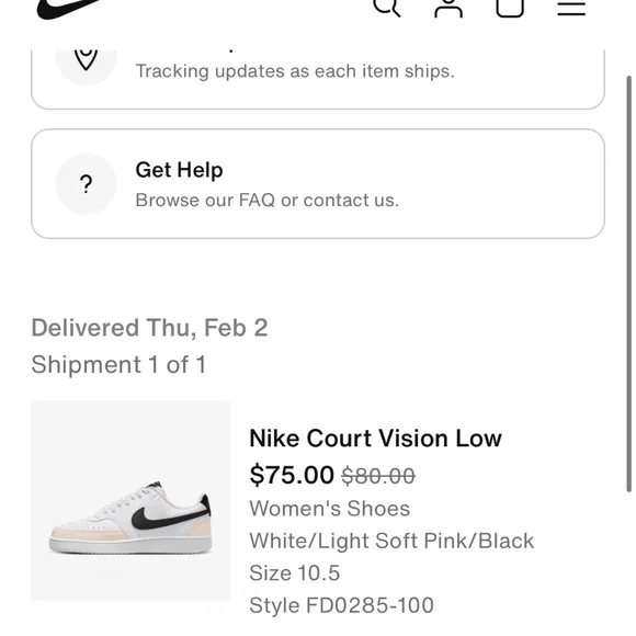 Nike Court Vision Low - Picture 2 of 6